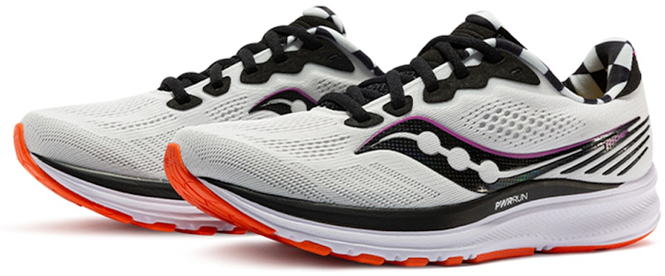 (Women) Saucony Ride 14 'Black White' S10650-40 Lookbook (Women) Saucony Ride 14 'Black White' S10650-40