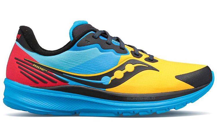 Order (Women) Saucony Ride 14 Runshield 'Solar Chill' S10652-1