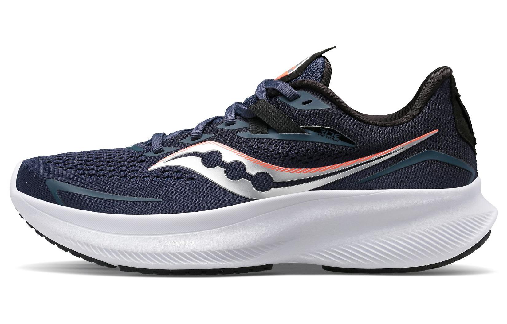 (Women) Saucony Ride 15 'Navy Silver' S10729-116