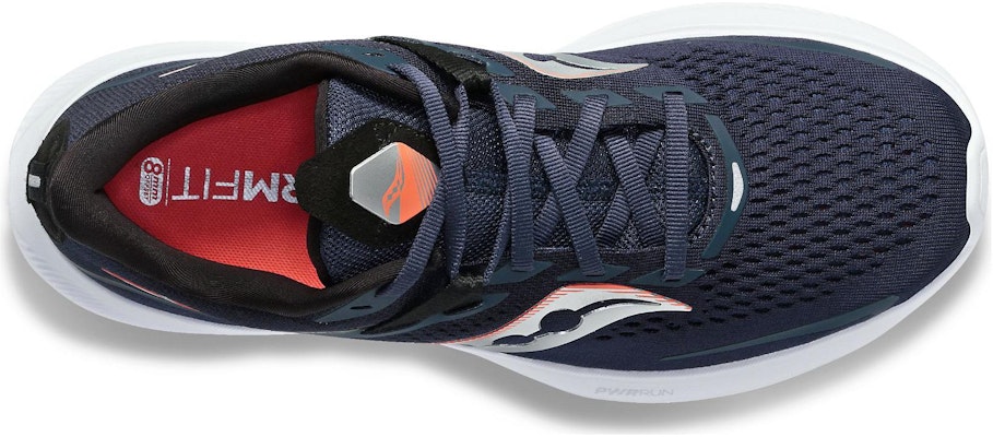 (W) Saucony Ride 15 'Navy Silver' Sepatu Lari Pria S10729-116 Lookbook (W) Saucony Ride 15 'Navy Silver' Sepatu Lari Pria S10729-116