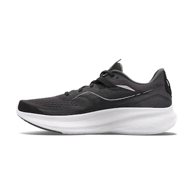 (W) Saucony Ride 15 Wide 'Black White'