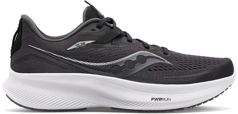 (W) Saucony Ride 15 Wide 'Hitam Putih' S10730-05 Order (W) Saucony Ride 15 Wide 'Hitam Putih' S10730-05