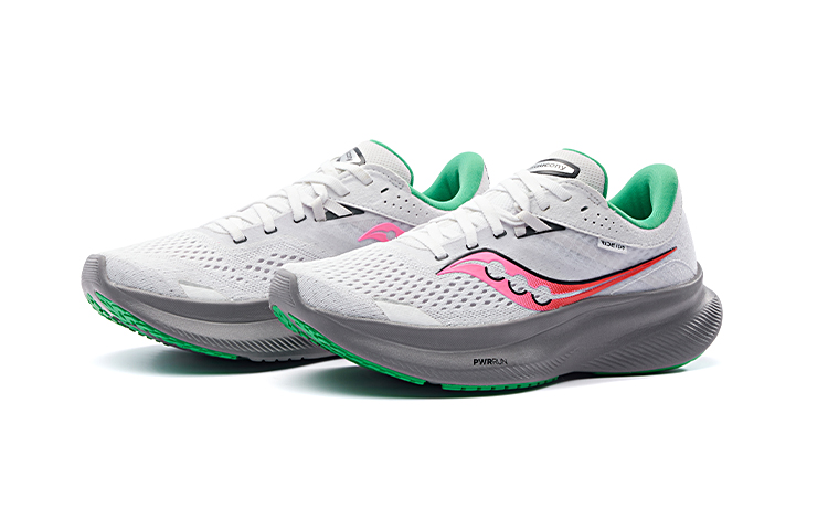Shop (Women) Saucony Ride 16 'White Pink Gravel' S10830-85