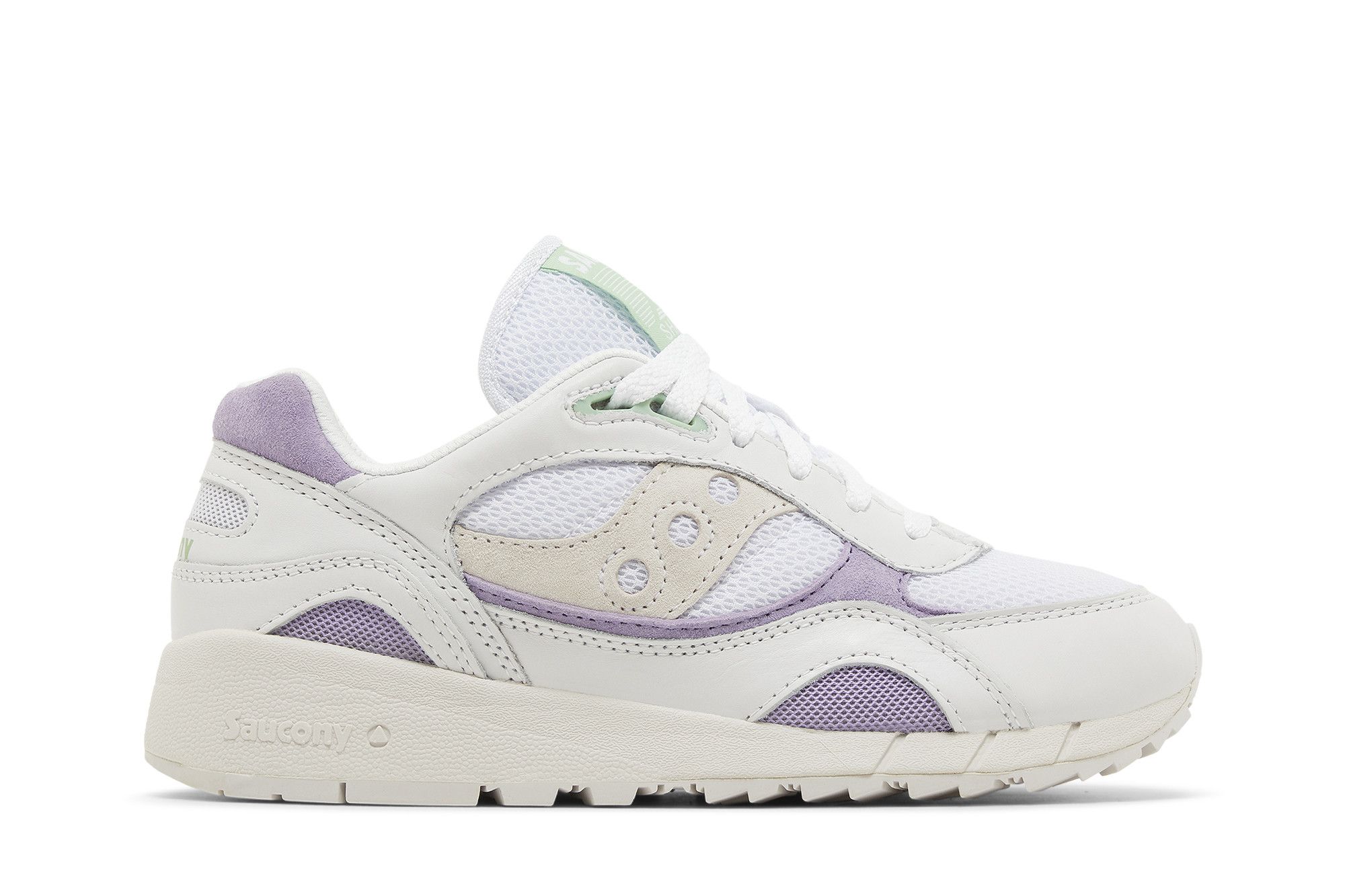 (Women) Saucony Shadow 6000 'White Purple Green' S60765-1