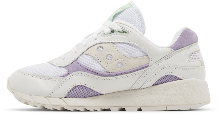 (W) Saucony Shadow 6000 'Putih Ungu Hijau' S60765-1 Lookbook (W) Saucony Shadow 6000 'Putih Ungu Hijau' S60765-1