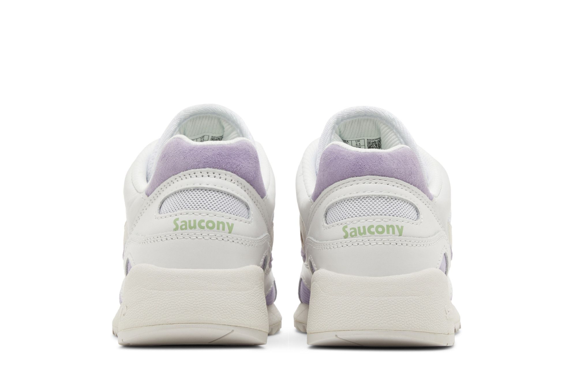 Details for Saucony Shadow 6000 防滑耐磨 低幫 跑步鞋 女款 白青紫