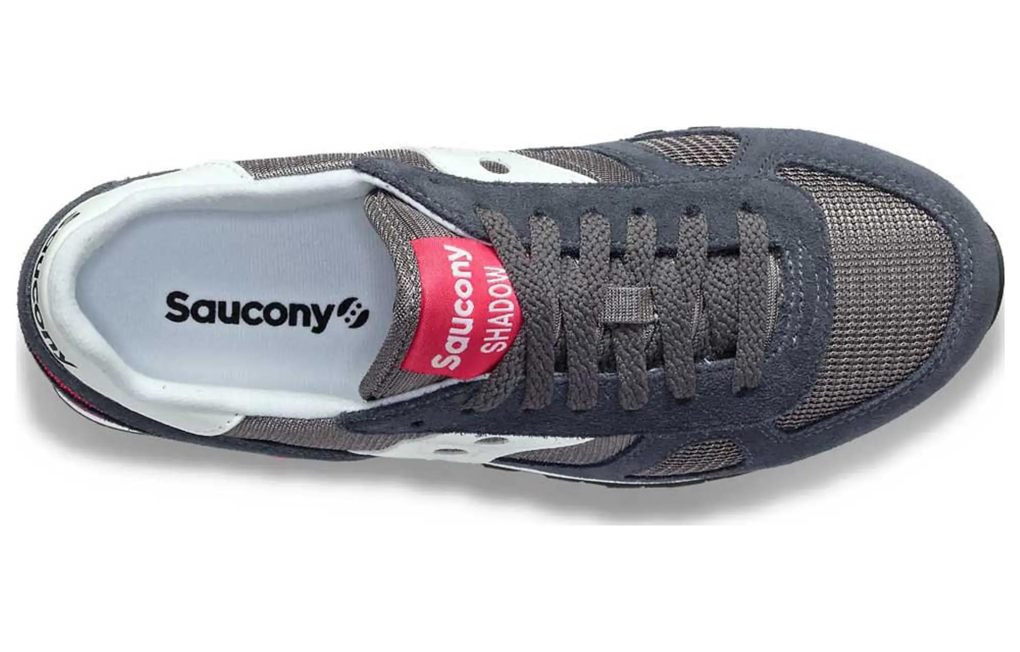 Shop (W) Saucony Shadow Original 'Abu Gelap Merah' S1108-843