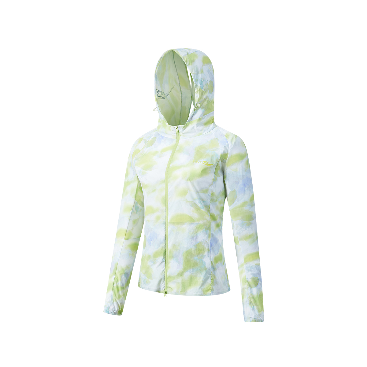 (Women) Saucony Soft Stretch Running Jacket Blue Purple Gradient SC1240013A-PR197