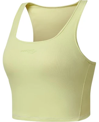 (Women) Saucony Solid Color Running Tank Top Soft Yellow SC1230004DY-YL08 Buy (Women) Saucony Solid Color Running Tank Top Soft Yellow SC1230004DY-YL08