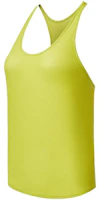 (Women) Saucony Solid Sleeveless Crew Neck Tank Top Mustard Green SC1230010DY-GE28 (Women) Saucony Solid Sleeveless Crew Neck Tank Top Mustard Green SC1230010DY-GE28