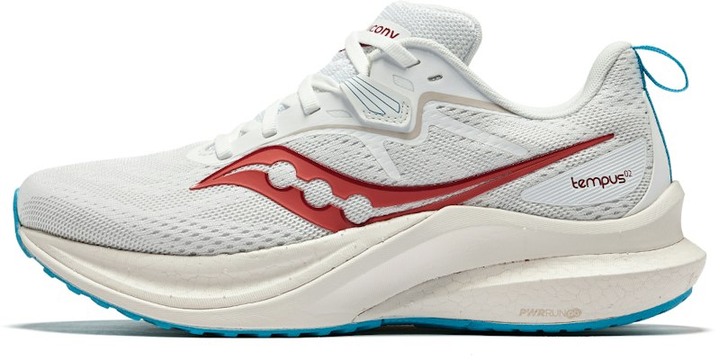 (W) Saucony Tempus 2 Lichtgewicht Stabiliteit Hardloopschoenen Wit/Rood. S10973-215 Buy (W) Saucony Tempus 2 Lichtgewicht Stabiliteit Hardloopschoenen Wit/Rood. S10973-215