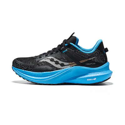 (W) Saucony Tempus 'Black Blue'