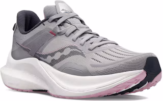 Lookbook Saucony Tempus 減震防滑耐磨 低筒 跑步鞋 女款 灰白