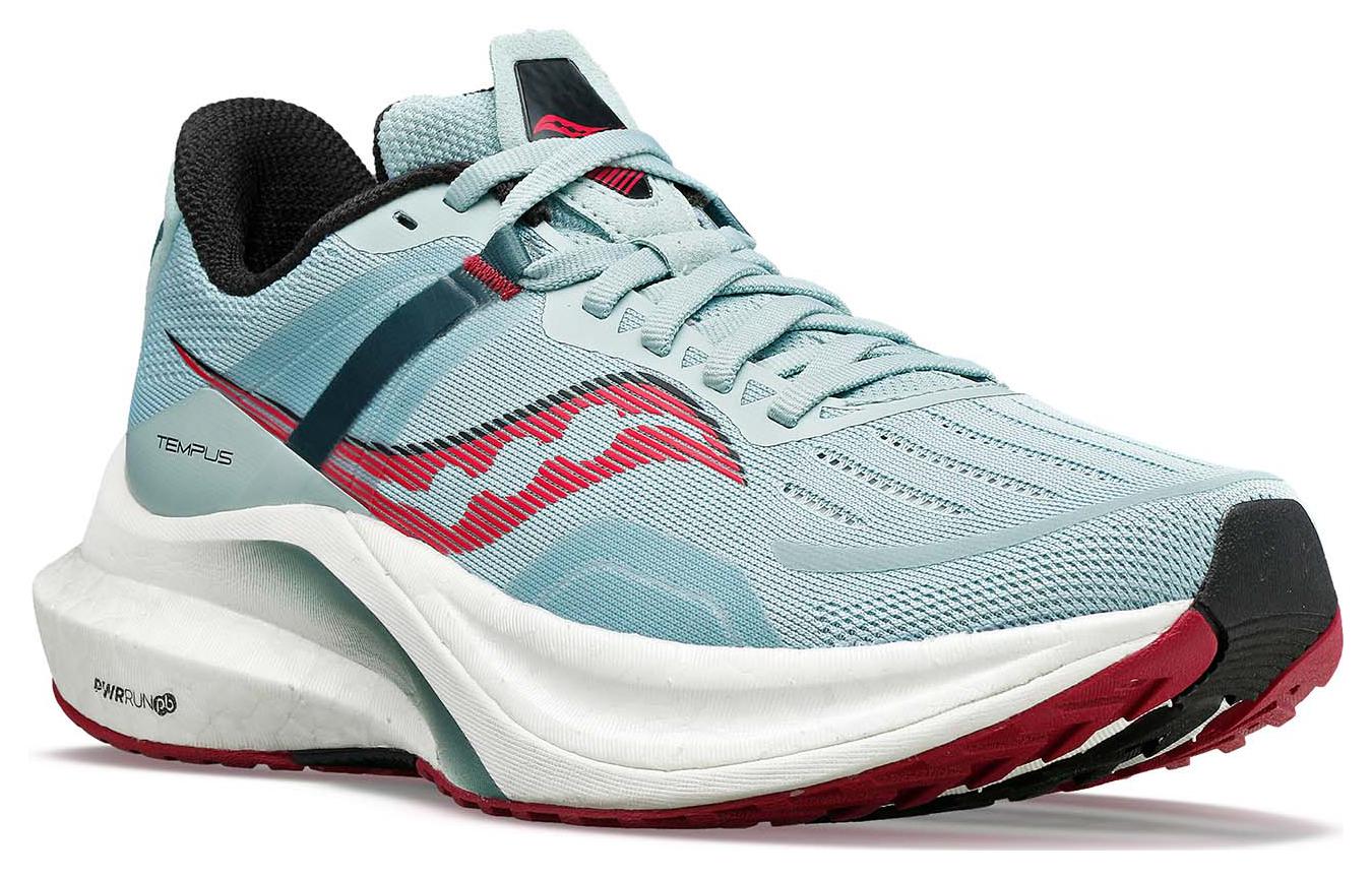 Order Saucony Tempus 坦途 減震防滑耐磨 低筒 跑步鞋 女款 綠紅