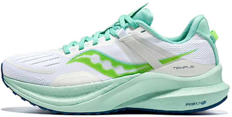 (W) Saucony Tempus Sepatu Lari Putih Hijau - Low-Top Ringan & Bernapas. S10720-115 Buy (W) Saucony Tempus Sepatu Lari Putih Hijau - Low-Top Ringan & Bernapas. S10720-115