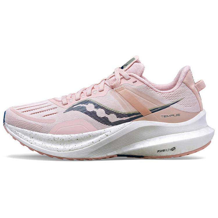 (Women) Saucony Tempus Y2K Retro Lightweight Breathable Running Shoes - Pink. S10720-130