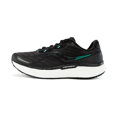 (W) Saucony Triumph 19 'Black White'