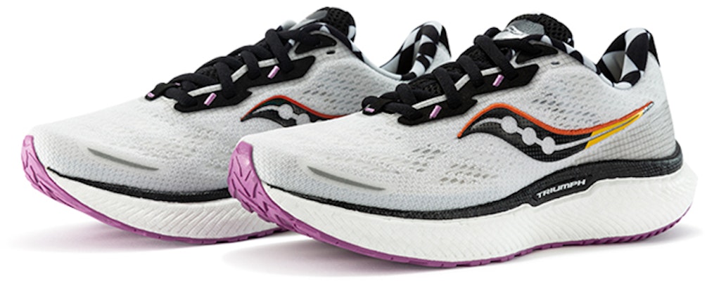 Saucony Triumph 19 透氣 低筒 跑步鞋 女款 灰白色 緩震 Lookbook Saucony Triumph 19 透氣 低筒 跑步鞋 女款 灰白色 緩震