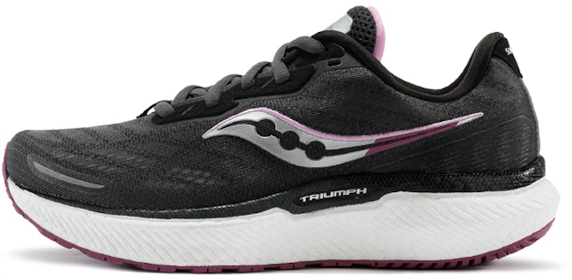 Saucony Triumph 勝利19 低幫跑步鞋 女款 深灰粉紫 Buy Saucony Triumph 勝利19 低幫跑步鞋 女款 深灰粉紫