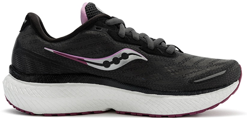 Saucony Triumph 勝利19 低幫跑步鞋 女款 深灰粉紫 Order Saucony Triumph 勝利19 低幫跑步鞋 女款 深灰粉紫
