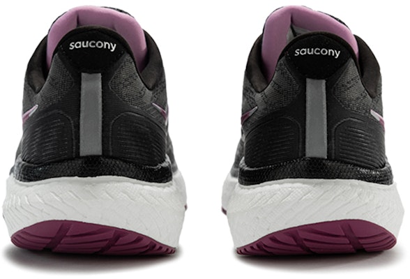 Saucony Triumph 勝利19 低幫跑步鞋 女款 深灰粉紫 Shop Saucony Triumph 勝利19 低幫跑步鞋 女款 深灰粉紫