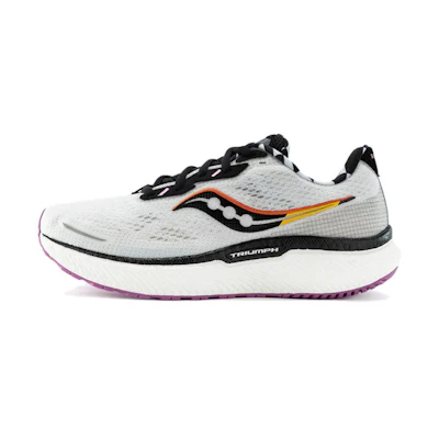 (W) Saucony Triumph 19 'White Black Purple'