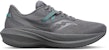 (W) Saucony Triumph 20 'Asphalt' Lelaki Wanita Kasut Larian Hitam Kelabu S10759-101