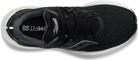 Shop Saucony Triumph 20 耐磨透氣 低筒 跑步鞋 女款 黑色