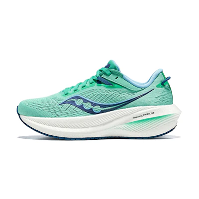 (W) Saucony Triumph 21 'Mint Navy'