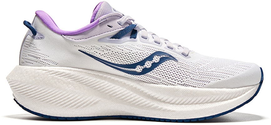 Saucony Triumph 21 減震耐磨 低筒 跑步鞋 白紫色 Order Saucony Triumph 21 減震耐磨 低筒 跑步鞋 白紫色