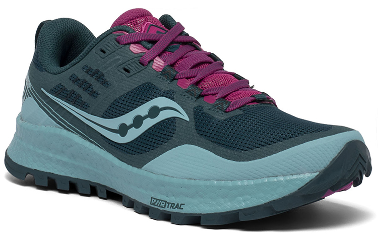 Lookbook Saucony Xodus 10 越野跑鞋 紫淺藍 女款