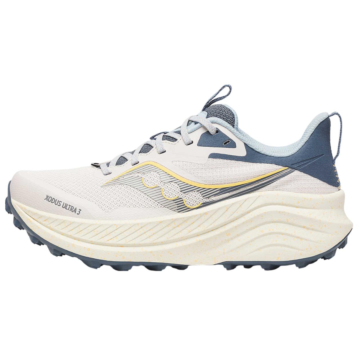 (Women) Saucony Xodus Ultra 3 WMNS White Trail Running Shoes - Comfort & Durability S10914-163