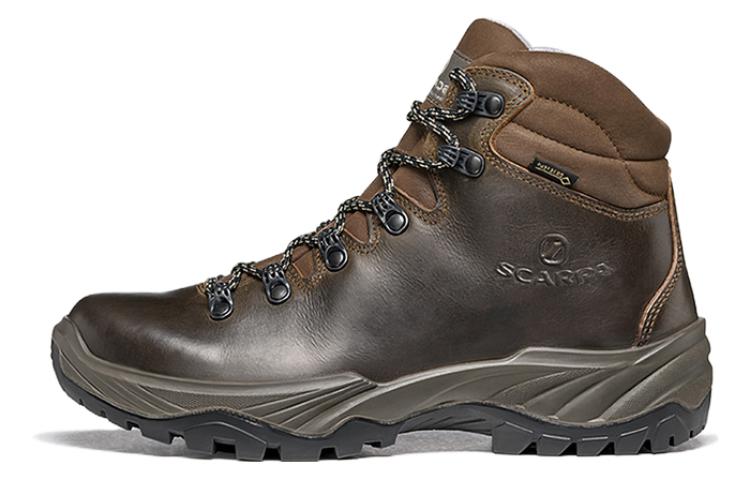(Women) SCARPA Terra GTX Brown Leather Hiking Boots - Comfortable & Durable. 30020-202