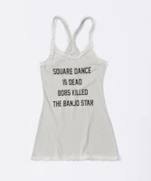 (Women) SCULPTOR Acid Farm Mini Dress in Dirty White Color SC25S312WH (Women) SCULPTOR Acid Farm Mini Dress in Dirty White Color SC25S312WH