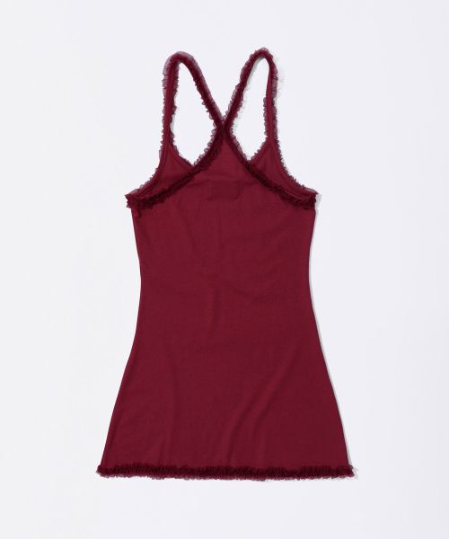 Order (Women) SCULPTOR Acid Farm Mini Red Dress SC25S312RD