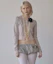 Buy (Women) SCULPTOR Baby Pink/Brown Polka Dot Cardigan SC25S213PK