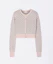 Shop (Women) SCULPTOR Baby Pink/Brown Polka Dot Cardigan SC25S213PK