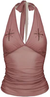 (Women) SCULPTOR Beaded Mesh Tank Top - SC24A214PK (Women) SCULPTOR Beaded Mesh Tank Top - SC24A214PK