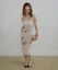 Shop (Women) SCULPTOR Censored Lotus Midi Skirt in Blush Pink SC26S420PK