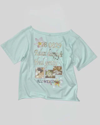 (W) Camiseta SCULPTOR Healing Off-Shoulder en Azul Bebé SC26S210BL Buy (W) Camiseta SCULPTOR Healing Off-Shoulder en Azul Bebé SC26S210BL