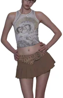 (Women) SCULPTOR Maria Tear Drop Tank Top Vintage Sleeveless Racerback - SCU-SS25-10581 (Women) SCULPTOR Maria Tear Drop Tank Top Vintage Sleeveless Racerback - SCU-SS25-10581
