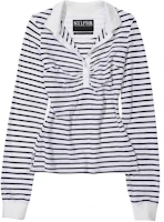 (Women) SCULPTOR MUSINSA Striped Comfy Tennis Long Sleeve Shirt Casual Fit SC24A234-326 (Women) SCULPTOR MUSINSA Striped Comfy Tennis Long Sleeve Shirt Casual Fit SC24A234-326