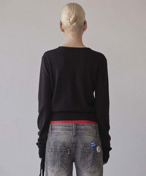 Shop (Women) SCULPTOR My Go-To Black Cardigan SC25S222BK