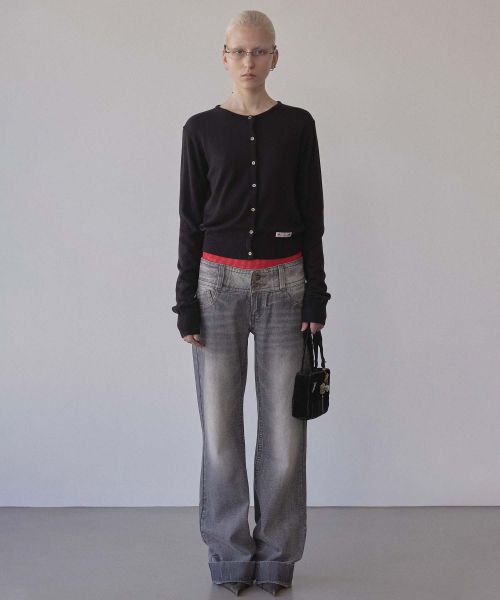Purchase (Women) SCULPTOR My Go-To Black Cardigan SC25S222BK