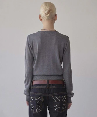 (Women) Sculptor My Go-To Cardigan - Heather Gray SC25S222GY Lookbook (Women) Sculptor My Go-To Cardigan - Heather Gray SC25S222GY