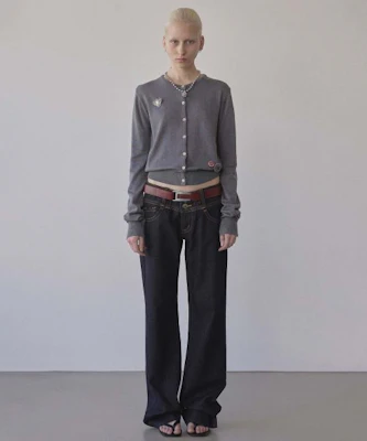 (Women) Sculptor My Go-To Cardigan - Heather Gray SC25S222GY Shop (Women) Sculptor My Go-To Cardigan - Heather Gray SC25S222GY