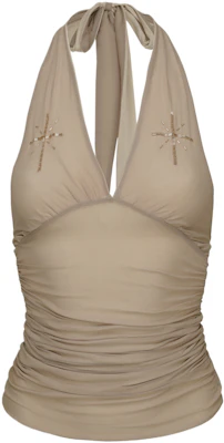 (Women) SCULPTOR Stylish Beaded Mesh Trendy Sleeveless Top SCU-SS25-10982 Buy (Women) SCULPTOR Stylish Beaded Mesh Trendy Sleeveless Top SCU-SS25-10982