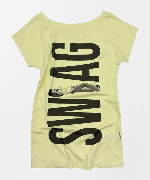 Purchase (Women) SCULPTOR Swag Long Yellow T-Shirt SC26S273YE