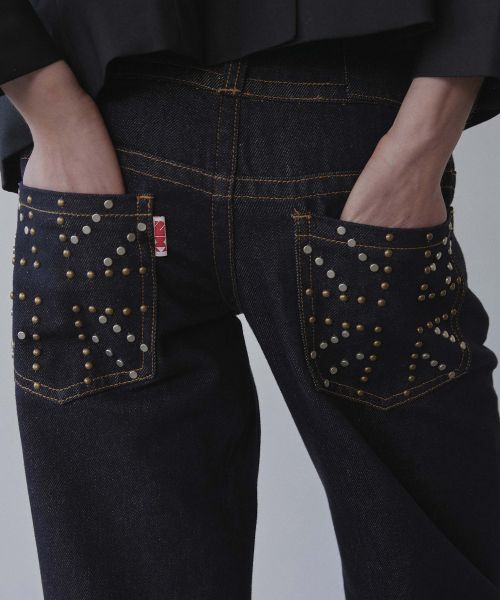Lookbook (Women) Sculptor Union Jack Engineered Denim Indigo Sneakers SC25S410BL