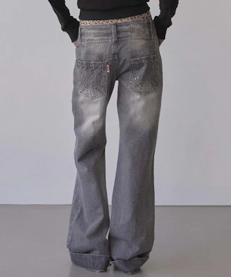 (Women) Sculptor Union Jack Engineered Denim Washed Gray Jeans SC25S410LG Buy (Women) Sculptor Union Jack Engineered Denim Washed Gray Jeans SC25S410LG
